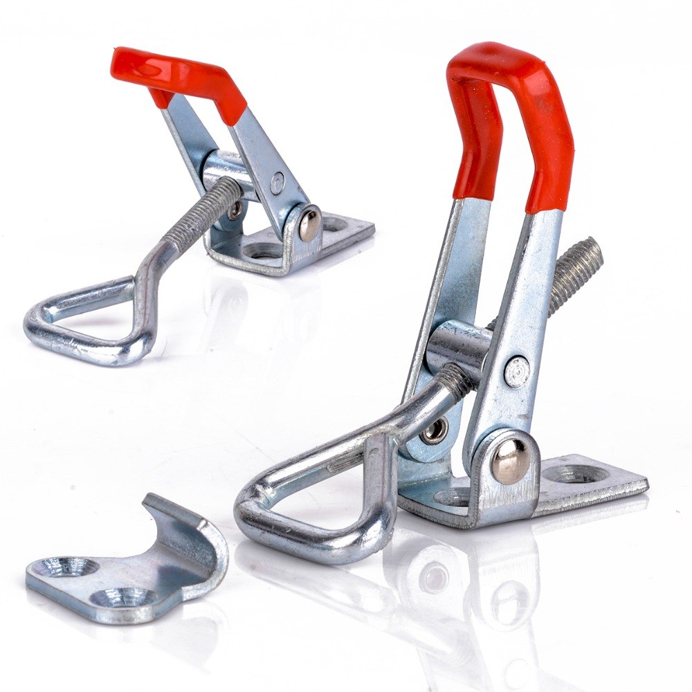 1pc GH-4001 Quick Toggle Clamp Clip Holding Metal Latch Clip High Strength Toggle Clamp Hand Tool For Machine Operation