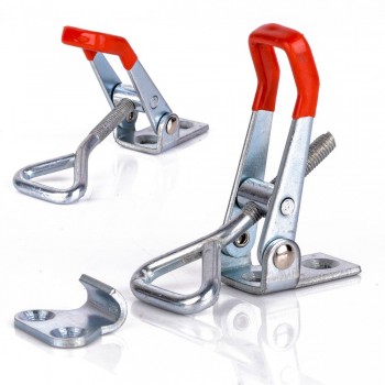 1pc GH-4001 Quick Toggle Clamp Clip Holding Metal Latch Clip High Strength Toggle Clamp Hand Tool For Machine Operation