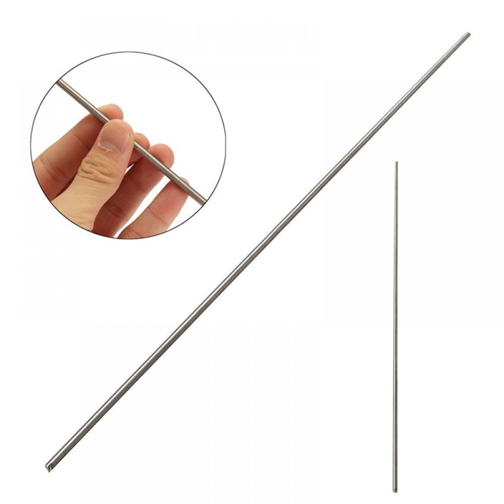 1pc 50cm Length 4mm DiameterTitanium Ti Bar Rod Grade 5 GR5 Welding Stick