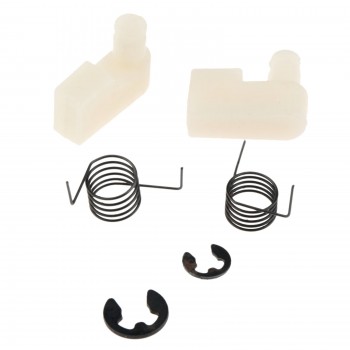 6Pcs(2Sets) Tool Parts Chain Saw Flywheel Starter Pawl + Spring + Clip For Zenoah Chainsaw Parts 4500/5200/5800/43CC/45CC