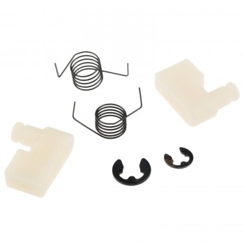 6Pcs(2Sets) Tool Parts Chain Saw Flywheel Starter Pawl + Spring + Clip For Zenoah Chainsaw Parts 4500/5200/5800/43CC/45CC