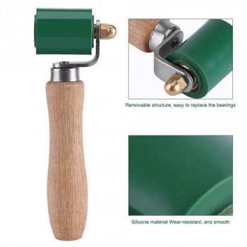 1 Pcs Hand Roller 40mm Silicone High Temperature Resistant Seam Hand Pressure Roller Roofing PVC Welding Tool