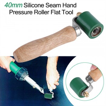1 Pcs Hand Roller 40mm Silicone High Temperature Resistant Seam Hand Pressure Roller Roofing PVC Welding Tool