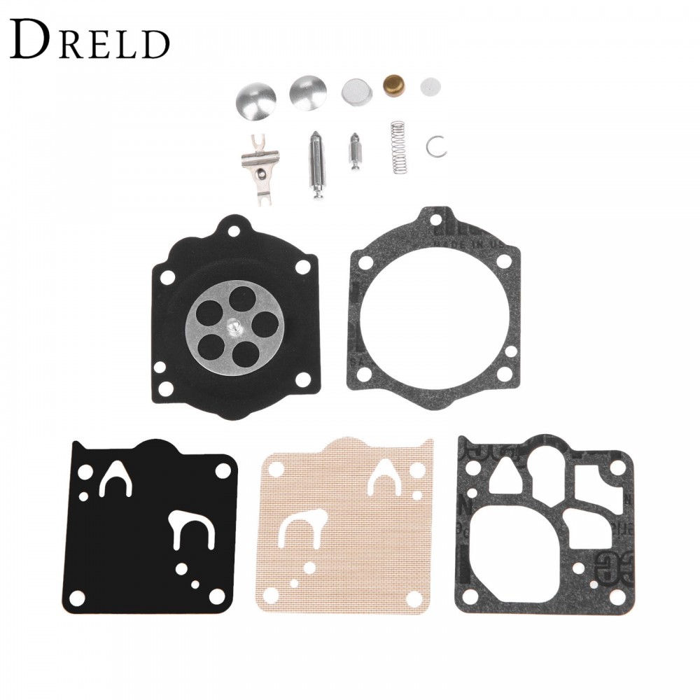 DRELD Carburetor Carb Rebuild Kit Gasket Diaphragm for Stihl MS660 Chainsaw Walbro WJ Carb Replace Walbro K10-WJ/New K12-WJ