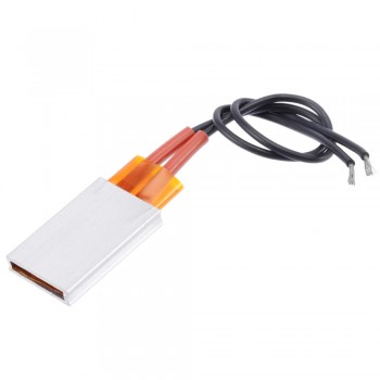 Thermostat PTC 12V AC DC 50W Heating Element Constant Temperature  Aluminum Shell Ceramic Heater Plate Mayitr