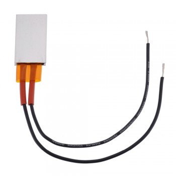 Thermostat PTC 12V AC DC 50W Heating Element Constant Temperature  Aluminum Shell Ceramic Heater Plate Mayitr