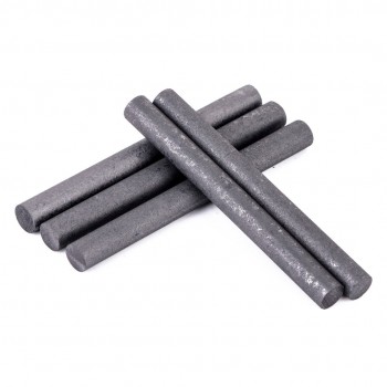 5pcs 99.99% Graphite Electrode Cylinder Rods Bars Black Electrodes Crucible Stirring Rod for Spot Welding Tools 100x10mm