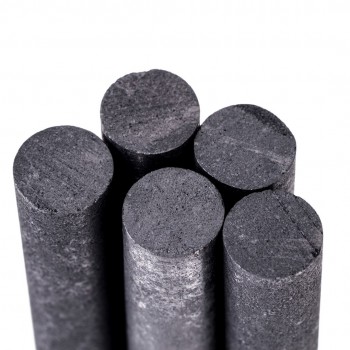 5pcs 99.99% Graphite Electrode Cylinder Rods Bars Black Electrodes Crucible Stirring Rod for Spot Welding Tools 100x10mm