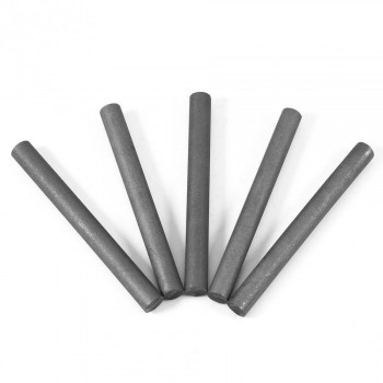5pcs 10mmx100mm Graphite Rods Electrode Graphite Rod Graphite Electrodes Crucible Stirring Rod for Spot Welding Tools