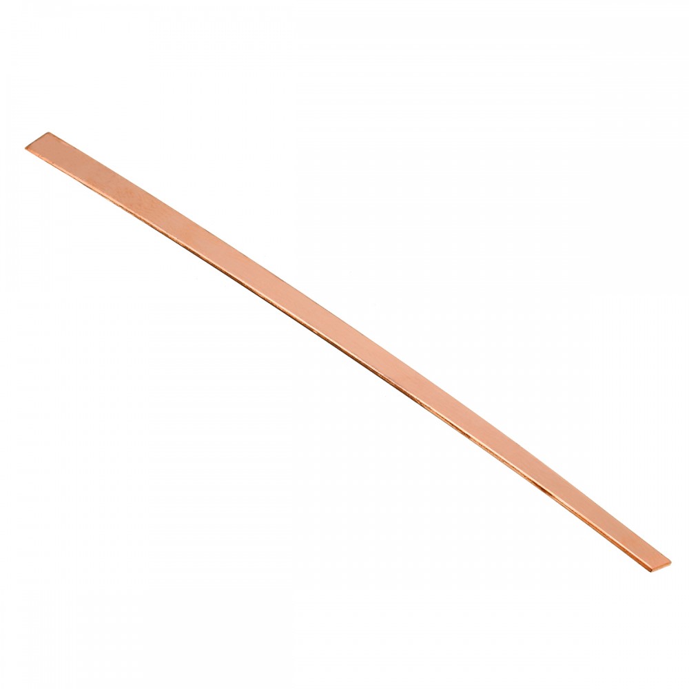 99% High Purity Copper Strip T2 Cu Metal Copper Sheet Plate Pure Bar for DIY CNC PCB Kit Laminate Circuit Board 1.5*10*250mm