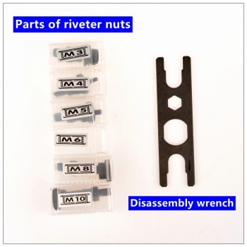 BT606 Rivet Nut Gun Manual Riveter Gun M3 M4 M5 M6 M8 M10