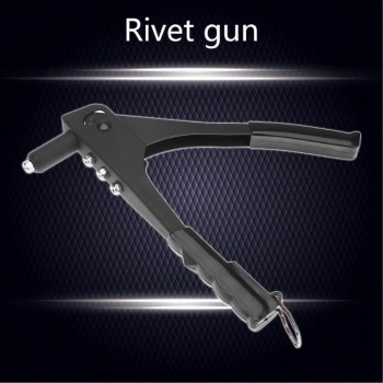 Light-weight Pop Gun with Steel Blind Rivets Repair Kit Heavy Duty Hand Tool Set for Metal Woodworking Pop Rivet Tool