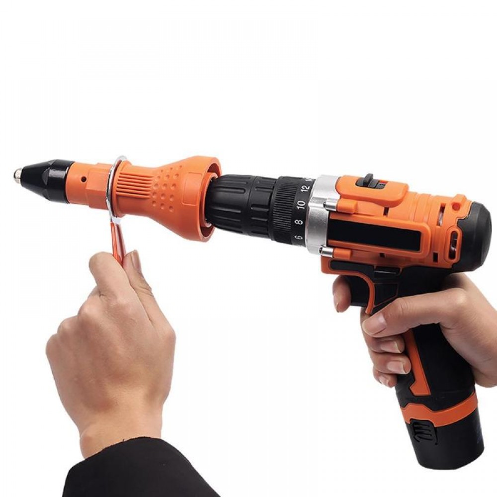 86pcs/Set Blind Rivet Gun Heavy Duty Nut Threaded Insert Hand Riveting Kit M3-M8 Rivet Nuts Nail Gun Household Repair Tools