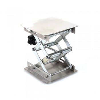 Stainless Steel/Aluminum oxide Laboratory Lifting Platform Stand Scissor Rack 150*150*250mm 100mm*100mm*160mm Lifting Tools
