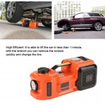Lift Jack 12V 5T Car Jack Illumination Inflating 3 Function Electric Hydraulic Jack Impact Wrench  Air compressor