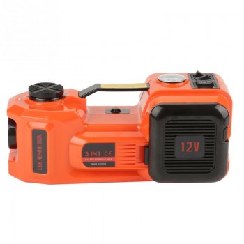 Lift Jack 12V 5T Car Jack Illumination Inflating 3 Function Electric Hydraulic Jack Impact Wrench  Air compressor