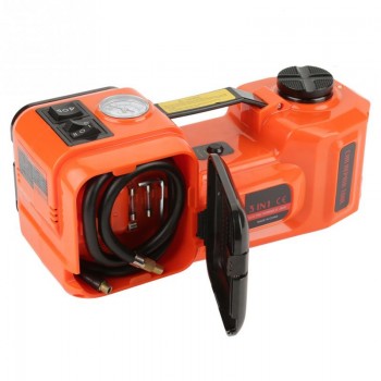 Lift Jack 12V 5T Car Jack Illumination Inflating 3 Function Electric Hydraulic Jack Impact Wrench  Air compressor