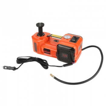 Lift Jack 12V 5T Car Jack Illumination Inflating 3 Function Electric Hydraulic Jack Impact Wrench  Air compressor