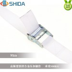 1pcs 5cm * 7Meters Metal Cargo Lashing Polypropylene Webbing Strap, Hold Ratchet Tie Down with Cam Buckle Winch Strap