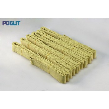 High Quality Kevlar Fiber Belt Heat-resistant Fire-retardant Lifting Sling 3 Tons