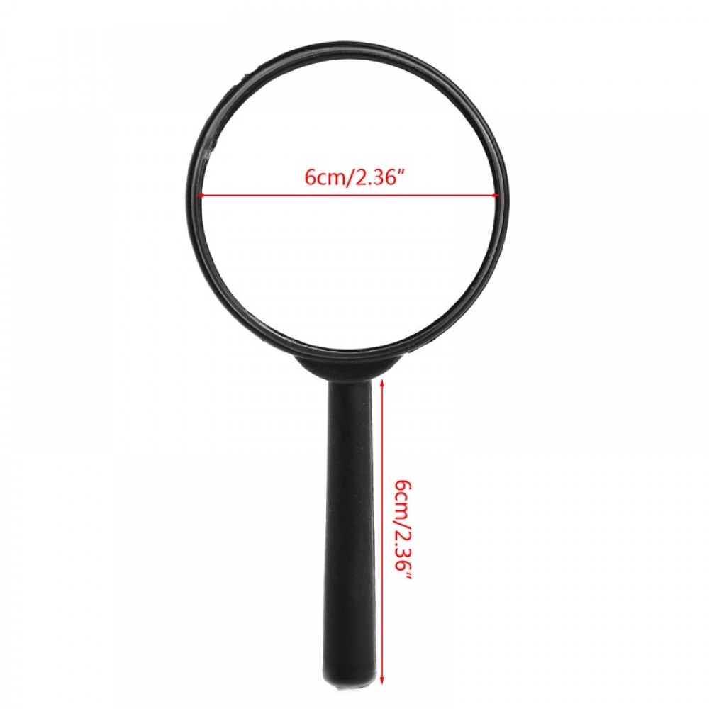 Magnifier 60mm Hand Held 5X Magnifying Loupe Reading Glass Lens W312