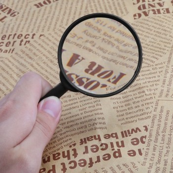 Magnifier 60mm Hand Held 5X Magnifying Loupe Reading Glass Lens W312