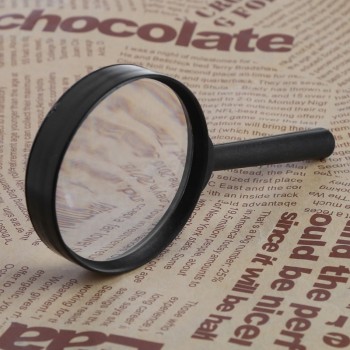 Magnifier 60mm Hand Held 5X Magnifying Loupe Reading Glass Lens W312