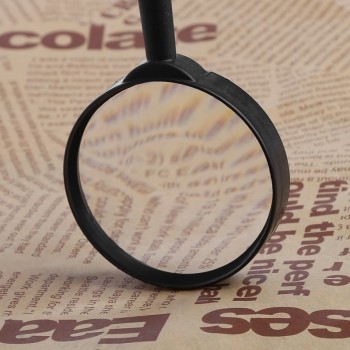 Magnifier 60mm Hand Held 5X Magnifying Loupe Reading Glass Lens W312