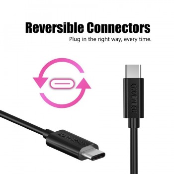 USB Type C Cable 3m 2m 1m 0.5m Mobile Phone Usb C Cables USBC to USBC CHOETECH Fast Charging Data USB-C Cable For MacBook USB C