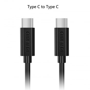 USB Type C Cable 3m 2m 1m 0.5m Mobile Phone Usb C Cables USBC to USBC CHOETECH Fast Charging Data USB-C Cable For MacBook USB C