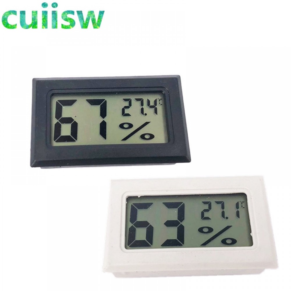 1pcs Mini Digital LCD Indoor Convenient Temperature Sensor Humidity Meter Thermometer Hygrometer Gauge