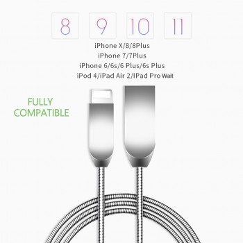 Totu 2A Fast Charger Metal Micro USB Cable For iPhone X 8 7 Samsung s6 s5  Mobile Phone Charging Data Cord Micro USB phone Cable