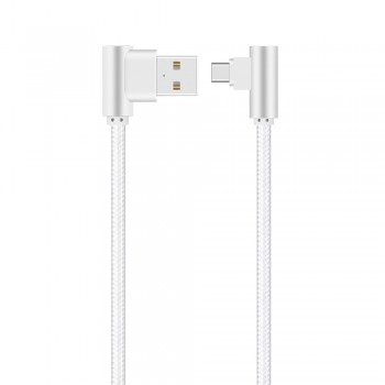 DORWEE 90 Degree Micro USB Cable 2A Fast Charger Data Cable Braided USB Cable Mobile Phone USB Charger Cable For Samsung Huawei
