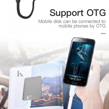Vention Micro USB 3.0 Cable 2M 0.5M Fast USB Charger Data Sync Cable USB 3.0 Mobile Phone Cable for Samsung S5 Hard Drive Disk