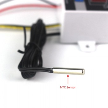 -50~110C Intelligent Digital Thermostat AC 220V 12V 24V 10A Digital Temperature Controller Regulator Switch