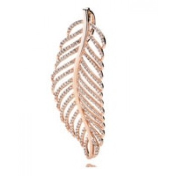 FAHMI Fashion 925 Rose Gold Sterling Silver Beads Charm Embrace With Cubic Zirconia Fit E series Bracelet Diy Jewelry Free Mail
