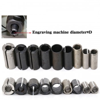 New 1pc High Precision Adapter Collet Shank CNC Router Tool Adapters Holder Milling Cutter Conversion Chuck