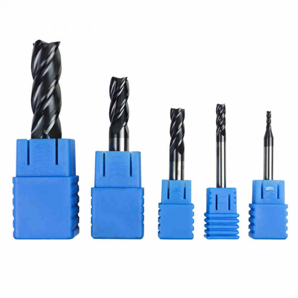 Endmills 4mm 5mm 6mm 8mm 12mm 4 Flute HRC50 Carbide endmill machine Tungsten Steel cnc Milling Cutter End Mill machine tools