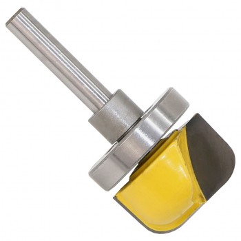 1-1/8 Diameter Bowl amp; Tray Router Bit - 1/4 Shank