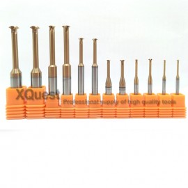 XQuest Tin Solid Carbide Thread Milling Cutter Pith 0.3 - 0.6 0.4 - 0.8 0.5 - 1.0  CNC Single Teeth thread Mill Cutters P 0.75 2