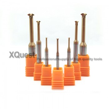 XQuest Tin Solid Carbide Thread Milling Cutter Pith 0.3 - 0.6 0.4 - 0.8 0.5 - 1.0  CNC Single Teeth thread Mill Cutters P 0.75 2
