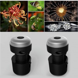 HY 30X LED Zoom Magnification Microscope Lens Universal Smartphone Telescope Camera