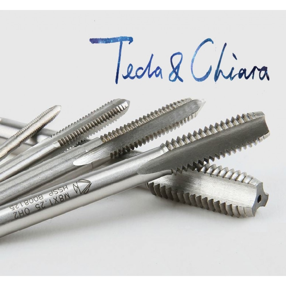 M2.5 M4.5 M5 M5.5 M6 M6.5 M7 M8 M9 M9.5 Metric Tap Right Hand Pitch Threading Tools For Mold Machining HSS