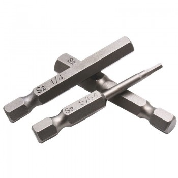 10PCs 5/64-5/16 Magnetic Hex Head Allen Wrench Drill Bit Set Solid S2 Steel Alloy Screwdrivers Bits Set