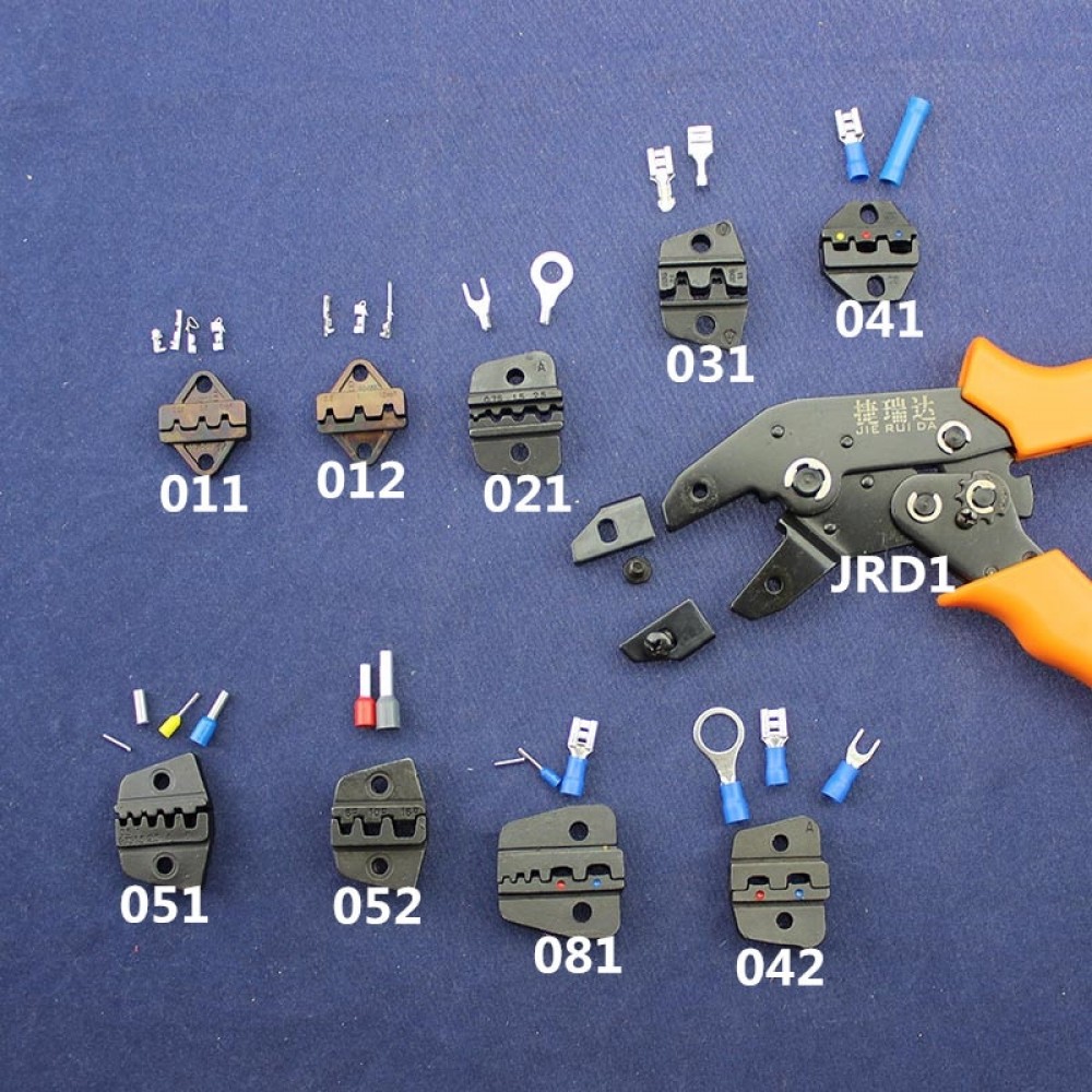 JRD1Series Jaw amp;Supporting Tools For Hand Crimping Tool Replaceable Jaw For Dupont XH2.54 KF2510 SM 2.54mm JRD1s Length 200mm