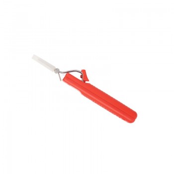 LY25-6 wire stripper knife PVC,rubber,PTFE silicone 8-28mm cable stripping knife mini electrician knife