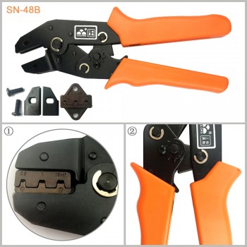 crimping tool sn-48b pliers 4.8 6.3 terminal plier crimper crimping tool 0.5-1.5mm2 krimptang 20-15 AWG pince a sertir szczypce