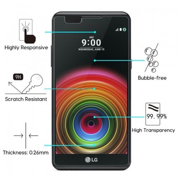 Hardness Tempered Glass Film for LG Q6 Q8 V10 V20 V30 X Screen Protector Front Cover Glass on LG Stylus 3 2 Plus X Power 2 X5