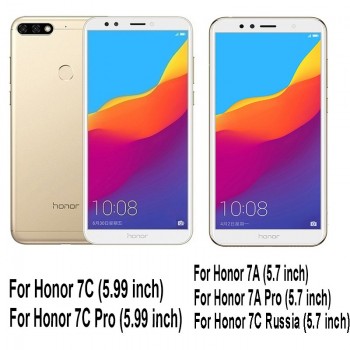 9D Full Screen Protective Glass On The For Huawei Honor 8x 7a Pro Tempered Glass Film For Huawei Honor 7c 7x Protector Glass