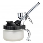 Cleaning Pot Tattoo Tool Paint Supply Manicures Airbrush Holder Filter Jar Bottle Stabilizer Station Glass set Bottles Repair